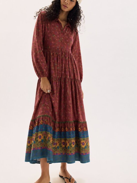 NATURAL LIFE Dresses & Skirts - NATURAL LIFE REBECCA TIERED DRESS